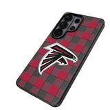 Atlanta Falcons Plaid MagSafe Compatible Phone Case for Samsung Galaxy 26 Series