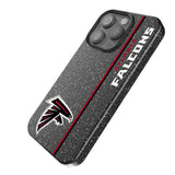 Atlanta Falcons Sidebar Black Bling Phone Case for Apple iPhone