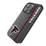 Atlanta Falcons Sidebar Black Bling Phone Case for Apple iPhone