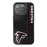 Atlanta Falcons Sidebar Black Bling Phone Case for Apple iPhone