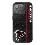 Atlanta Falcons Sidebar Black Bling Phone Case for Apple iPhone