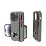 Atlanta Falcons Sidebar Soft Touch Phone Case for Apple iPhone