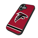Atlanta Falcons Stripe Bump Phone Case for Apple iPhone