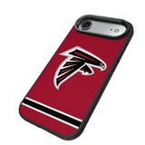 Atlanta Falcons Stripe Bump Phone Case for Apple iPhone