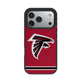 Atlanta Falcons Stripe Bump Phone Case for Apple iPhone