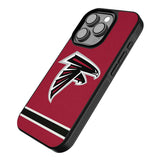 Atlanta Falcons Stripe Bump Phone Case for Apple iPhone