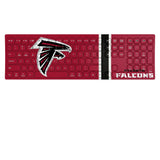 Atlanta Falcons Stripe Curved Wireless Keyboard