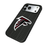 Atlanta Falcons Text Backdrop Bump Phone Case for Apple iPhone