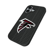 Atlanta Falcons Text Backdrop Bump Phone Case for Apple iPhone