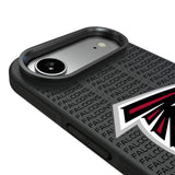 Atlanta Falcons Text Backdrop Bump Phone Case for Apple iPhone
