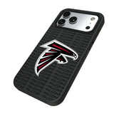 Atlanta Falcons Text Backdrop Bump Phone Case for Apple iPhone