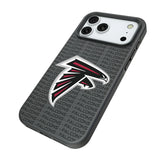 Atlanta Falcons Text Backdrop Bump Phone Case for Apple iPhone