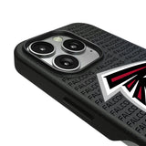 Atlanta Falcons Text Backdrop MagSafe Compatible Phone Case for Apple iPhone