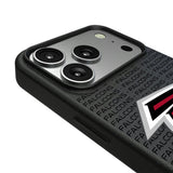 Atlanta Falcons Text Backdrop MagSafe Compatible Phone Case for Apple iPhone