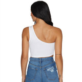 Syracuse Retro One Shoulder Top