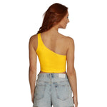 Arizona State ASU Yellow One Shoulder Top