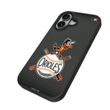 Baltimore Orioles 1954-1963 - Cooperstown Collection Linen Bump Phone Case for Apple iPhone