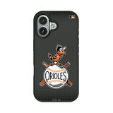 Baltimore Orioles 1954-1963 - Cooperstown Collection Linen Bump Phone Case for Apple iPhone