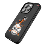 Baltimore Orioles 1954-1963 - Cooperstown Collection Linen Bump Phone Case for Apple iPhone
