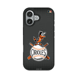 Baltimore Orioles 1954-1963 - Cooperstown Collection Linen Bump Phone Case for Apple iPhone
