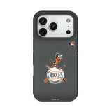 Baltimore Orioles 1954-1963 - Cooperstown Collection Linen Bump Phone Case for Apple iPhone