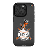 Baltimore Orioles 1954-1963 - Cooperstown Collection Linen Bump Phone Case for Apple iPhone