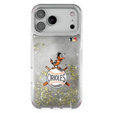Baltimore Orioles 1954-1963 - Cooperstown Collection Linen Glitter Phone Case for Apple iPhone