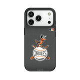 Baltimore Orioles 1954-1963 - Cooperstown Collection Linen MagSafe Compatible Phone Case for Apple iPhone