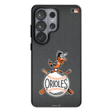 Baltimore Orioles 1954-1963 - Cooperstown Collection Linen MagSafe Compatible Phone Case for Samsung Galaxy
