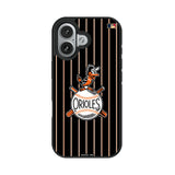 Baltimore Orioles 1954-1963 - Cooperstown Collection Pinstripe Bump Phone Case for Apple iPhone