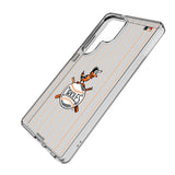 Baltimore Orioles 1954-1963 - Cooperstown Collection Pinstripe Clear Phone Case for Samsung Galaxy