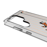 Baltimore Orioles 1954-1963 - Cooperstown Collection Pinstripe Clear Phone Case for Samsung Galaxy