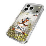 Baltimore Orioles 1954-1963 - Cooperstown Collection Pinstripe Glitter Phone Case for Apple iPhone