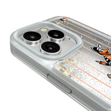 Baltimore Orioles 1954-1963 - Cooperstown Collection Pinstripe Glitter Phone Case for Apple iPhone
