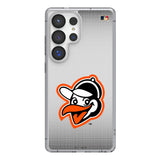 Baltimore Orioles 1955 - Cooperstown Collection Linen Clear Phone Case for Samsung Galaxy