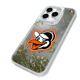 Baltimore Orioles 1955 - Cooperstown Collection Linen Glitter Phone Case for Apple iPhone