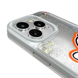 Baltimore Orioles 1955 - Cooperstown Collection Linen Glitter Phone Case for Apple iPhone