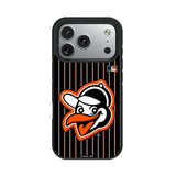 Baltimore Orioles 1955 - Cooperstown Collection Pinstripe Bump Phone Case for Apple iPhone