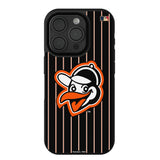 Baltimore Orioles 1955 - Cooperstown Collection Pinstripe Bump Phone Case for Apple iPhone