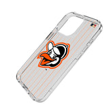 Baltimore Orioles 1955 - Cooperstown Collection Pinstripe Clear Phone Case for Apple iPhone