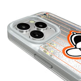Baltimore Orioles 1955 - Cooperstown Collection Pinstripe Glitter Phone Case for Apple iPhone