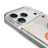 Baltimore Orioles 1955 - Cooperstown Collection Pinstripe Glitter Phone Case for Apple iPhone