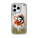 Baltimore Orioles 1955 - Cooperstown Collection Pinstripe Glitter Phone Case for Apple iPhone
