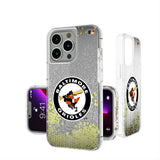 Baltimore Orioles 1966-1969 - Cooperstown Collection Linen Glitter Phone Case for Apple iPhone