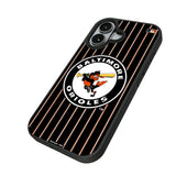 Baltimore Orioles 1966-1969 - Cooperstown Collection Pinstripe Bump Phone Case for Apple iPhone