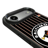 Baltimore Orioles 1966-1969 - Cooperstown Collection Pinstripe Bump Phone Case for Apple iPhone