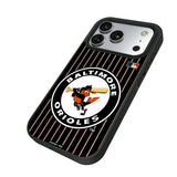 Baltimore Orioles 1966-1969 - Cooperstown Collection Pinstripe Bump Phone Case for Apple iPhone