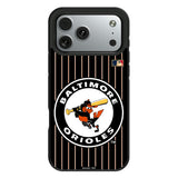 Baltimore Orioles 1966-1969 - Cooperstown Collection Pinstripe Bump Phone Case for Apple iPhone