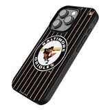 Baltimore Orioles 1966-1969 - Cooperstown Collection Pinstripe Bump Phone Case for Apple iPhone