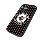 Baltimore Orioles 1966-1969 - Cooperstown Collection Pinstripe Bump Phone Case for Apple iPhone